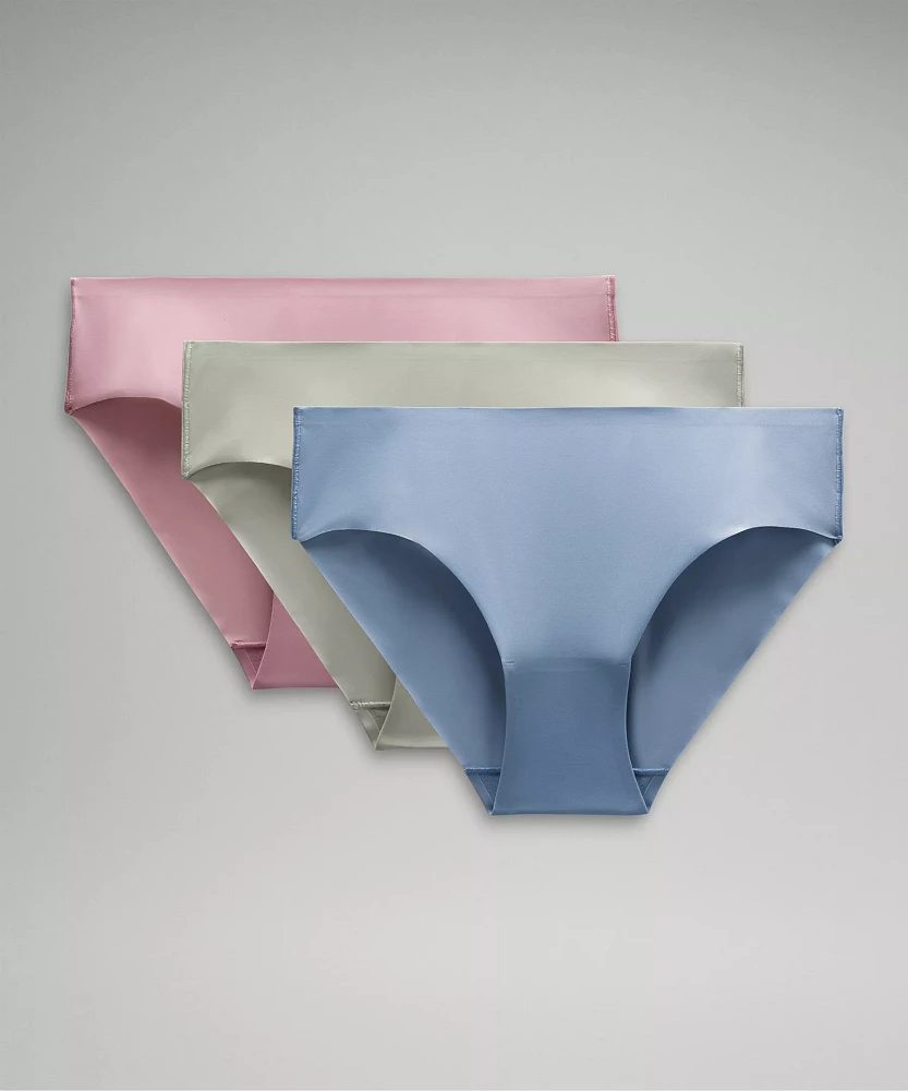 InvisiWear Mid-Rise Bikini Underwear *3 Pack | Women's