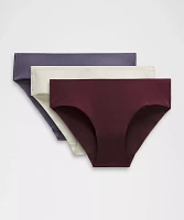 InvisiWear Mid-Rise Bikini Underwear *3 Pack | Women's