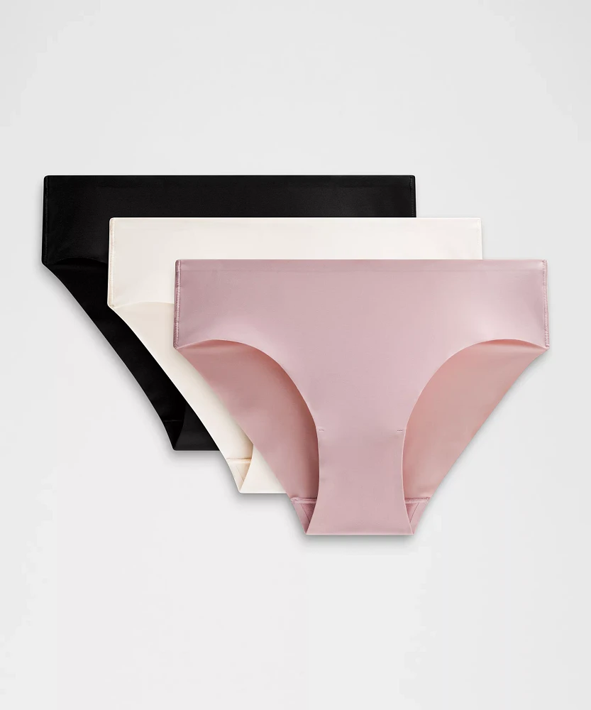 InvisiWear Mid-Rise Bikini Underwear *3 Pack | Women's