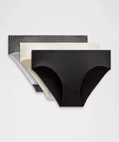 InvisiWear Mid-Rise Bikini Underwear *3 Pack | Women's