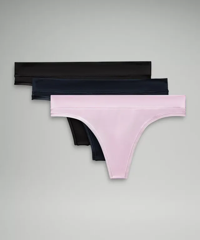 lululemon athletica Underease Ribbed High-waist Thong Underwear 3 Pack