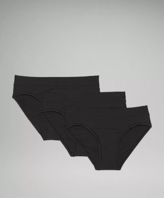 UnderEase Mid-Rise Bikini Underwear *3 Pack | Women's