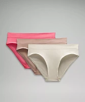 UnderEase Mid-Rise Bikini Underwear *3 Pack | Women's