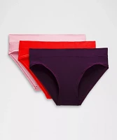 UnderEase Mid-Rise Bikini Underwear *3 Pack | Women's