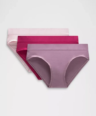 UnderEase Mid-Rise Bikini Underwear *3 Pack | Women's