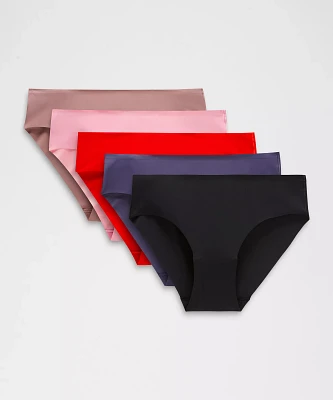 InvisiWear Mid-Rise Bikini Underwear *5 Pack | Women's