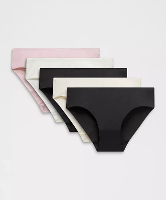 InvisiWear Mid-Rise Bikini Underwear *5 Pack | Women's