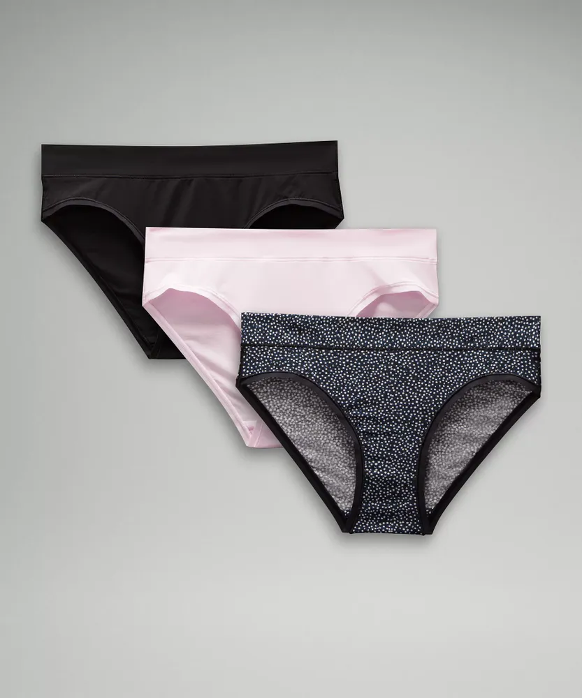 Lululemon athletica UnderEase Mid-Rise Bikini Underwear *3 Pack