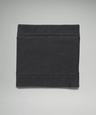 Fleece-Lined Knit Neck Warmer | Women's Accessories