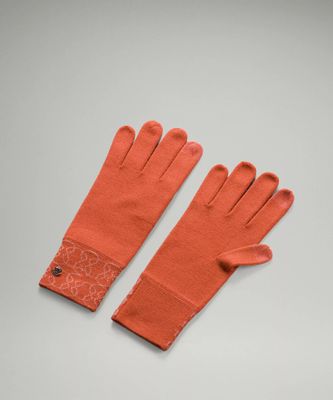 Warm Revelation Logo Gloves | Women's Accessories