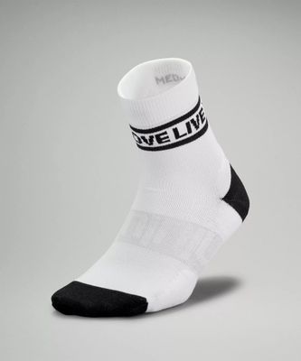 Daily Stride Mid-Crew Sock *Love | Women's Socks