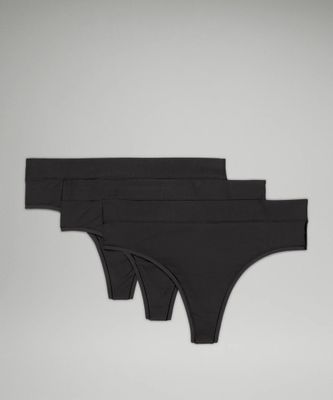 UnderEase High-Rise Thong Underwear 3 Pack | Women's