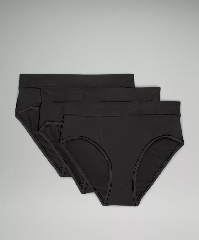 InvisiWear Mid-Rise Thong Underwear *3 Pack