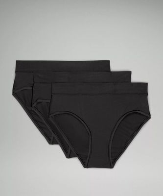 UnderEase High-Rise Bikini Underwear 3 Pack | Women's