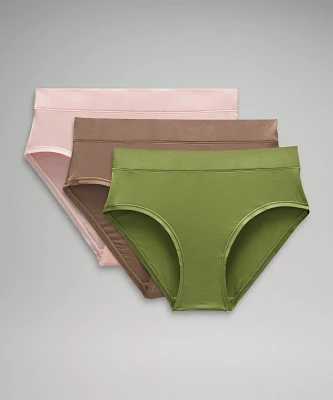 UnderEase High-Rise Bikini Underwear *3 Pack | Women's