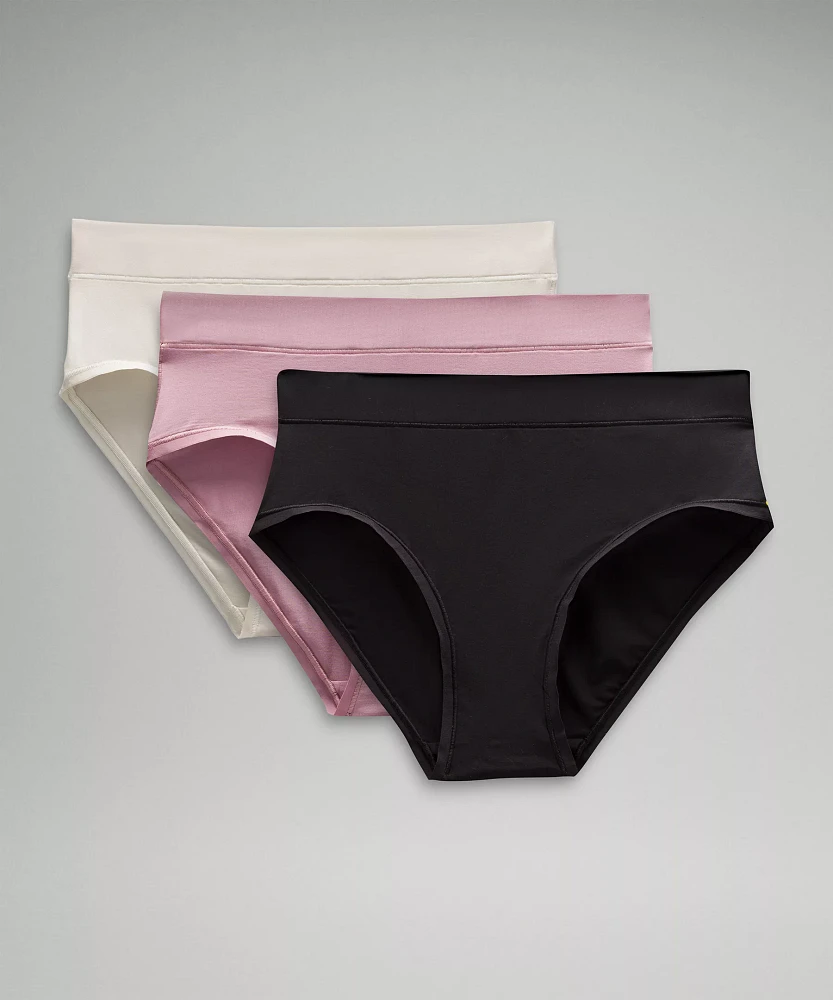 UnderEase High-Rise Bikini Underwear *3 Pack | Women's