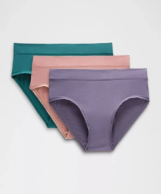 UnderEase High-Rise Bikini Underwear *3 Pack | Women's