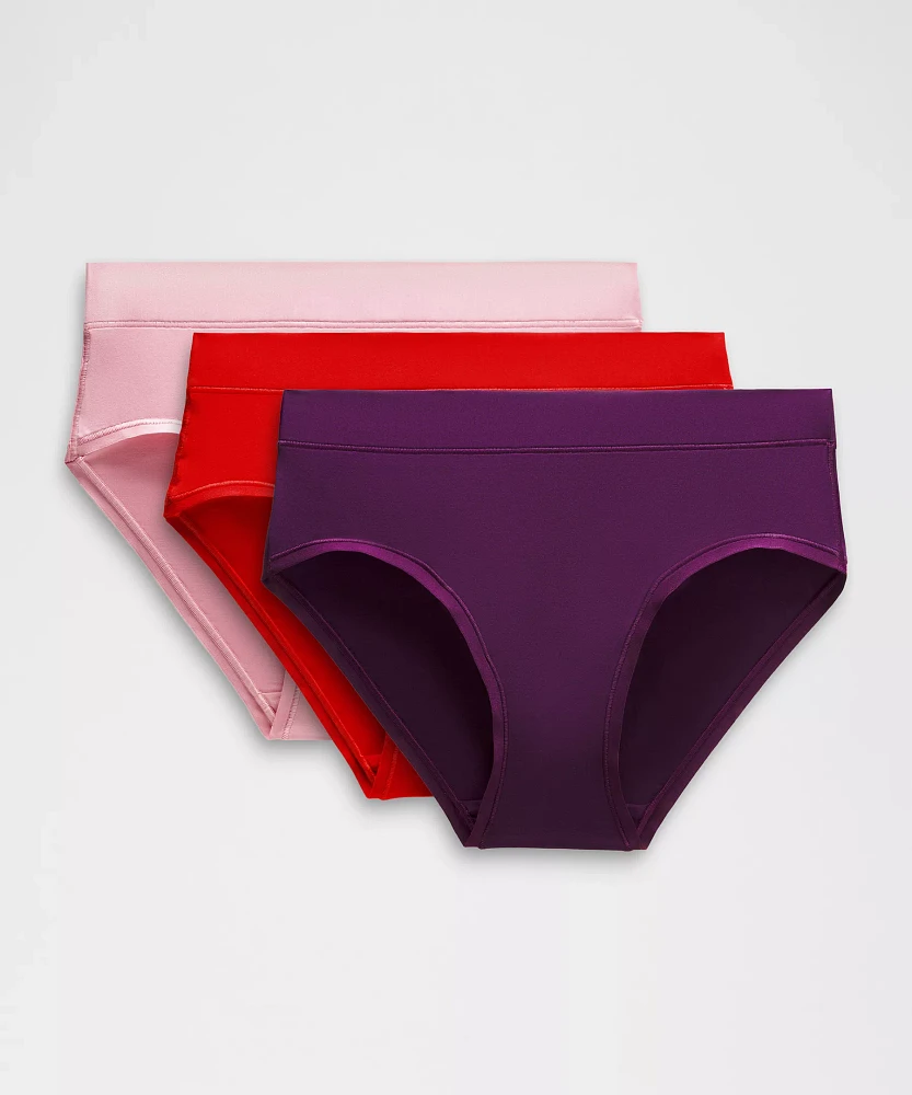 UnderEase High-Rise Bikini Underwear *3 Pack | Women's