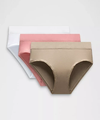 UnderEase High-Rise Bikini Underwear *3 Pack | Women's