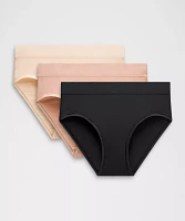 UnderEase High-Rise Bikini Underwear *3 Pack | Women's