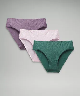 InvisiWear Mid-Rise Bikini Underwear Performance Lace *3 Pack | Women's