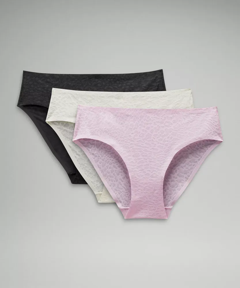 Lululemon athletica InvisiWear Mid-Rise Thong Underwear *5 Pack