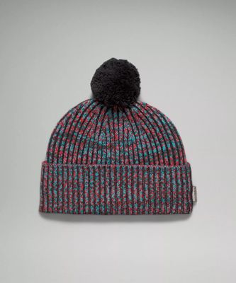 Women's Textured Fleece-Lined Knit Beanie | Hats