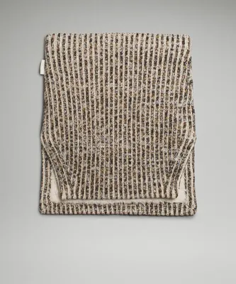 Women's Textured Fleece-Lined Knit Neck Warmer | Women's Accessories