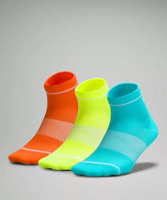 Power Stride Ankle Sock 3 Pack *Stripe | Women's Socks
