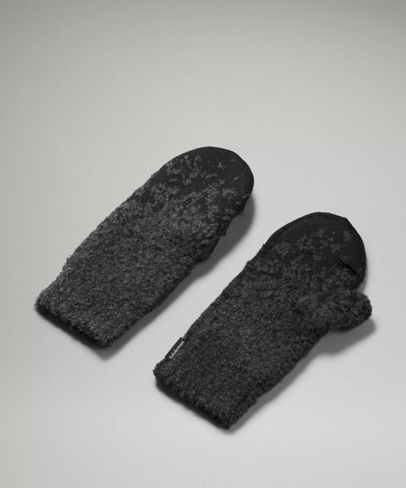 Women's Ombre Knit Textured Mittens | Accessories