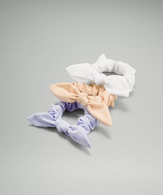 Uplifting Bow Scrunchie 3 Pack | Women's Hair Accessories