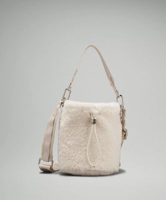 Crossbody Fleece Bucket Bag 2.5L | Women's Bags,Purses,Wallets