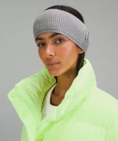 Women's Ribbed Merino Wool-Blend Knit Ear Warmer | Women's Hats