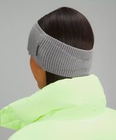 Women's Ribbed Merino Wool-Blend Knit Ear Warmer | Women's Hats