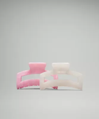 Large Claw Hair Clips *2 Pack | Women's Accessories
