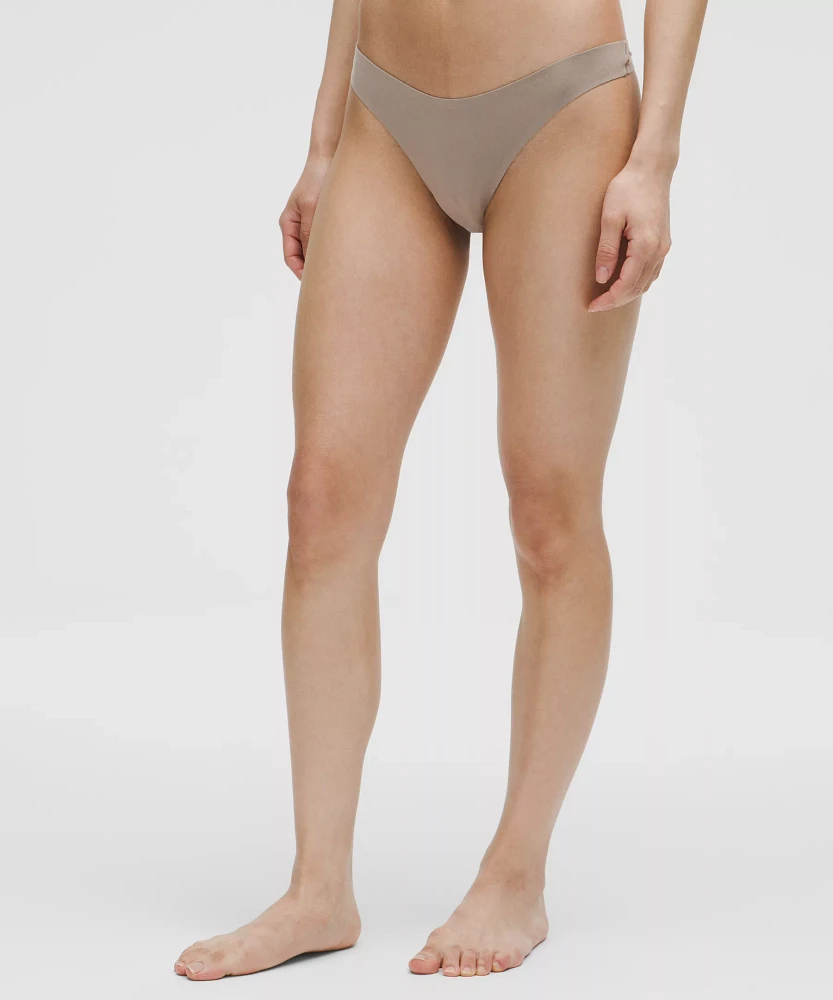 Wundermost Ultra-Soft Nulu Dipped-Waist Thong Underwear | Women's
