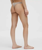 Wundermost Ultra-Soft Nulu Dipped-Waist Thong Underwear | Women's