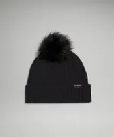 Women's Cable Knit Pom Beanie | Hats