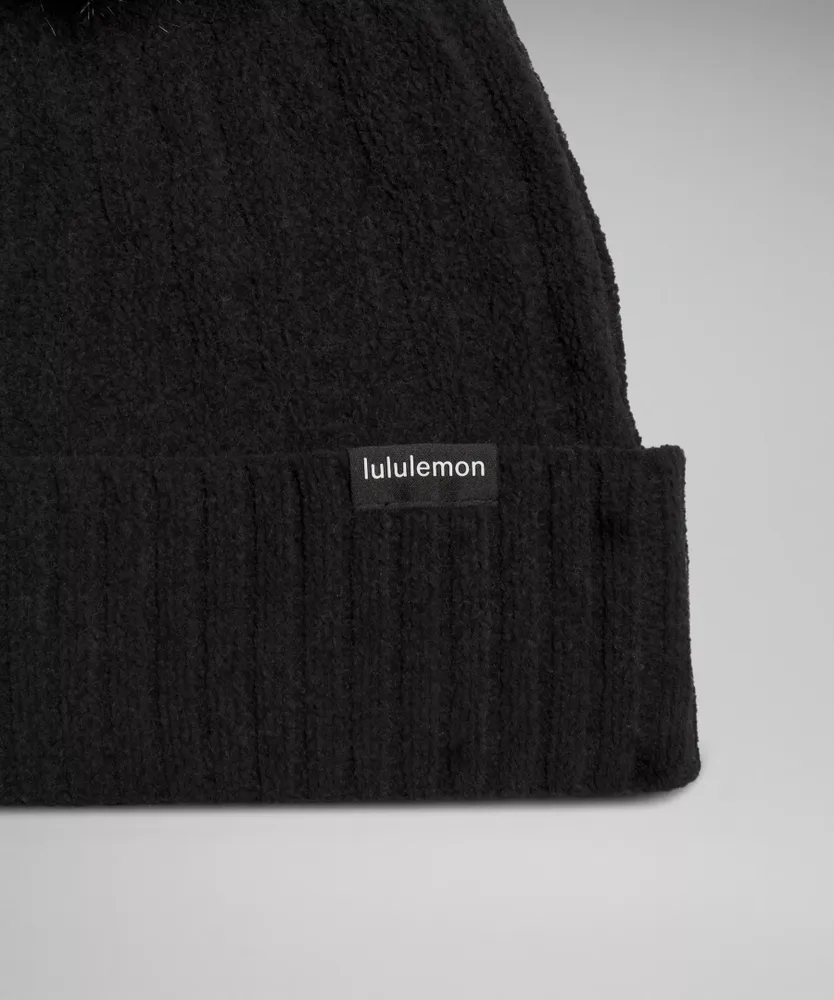 Women's Cable Knit Pom Beanie | Hats