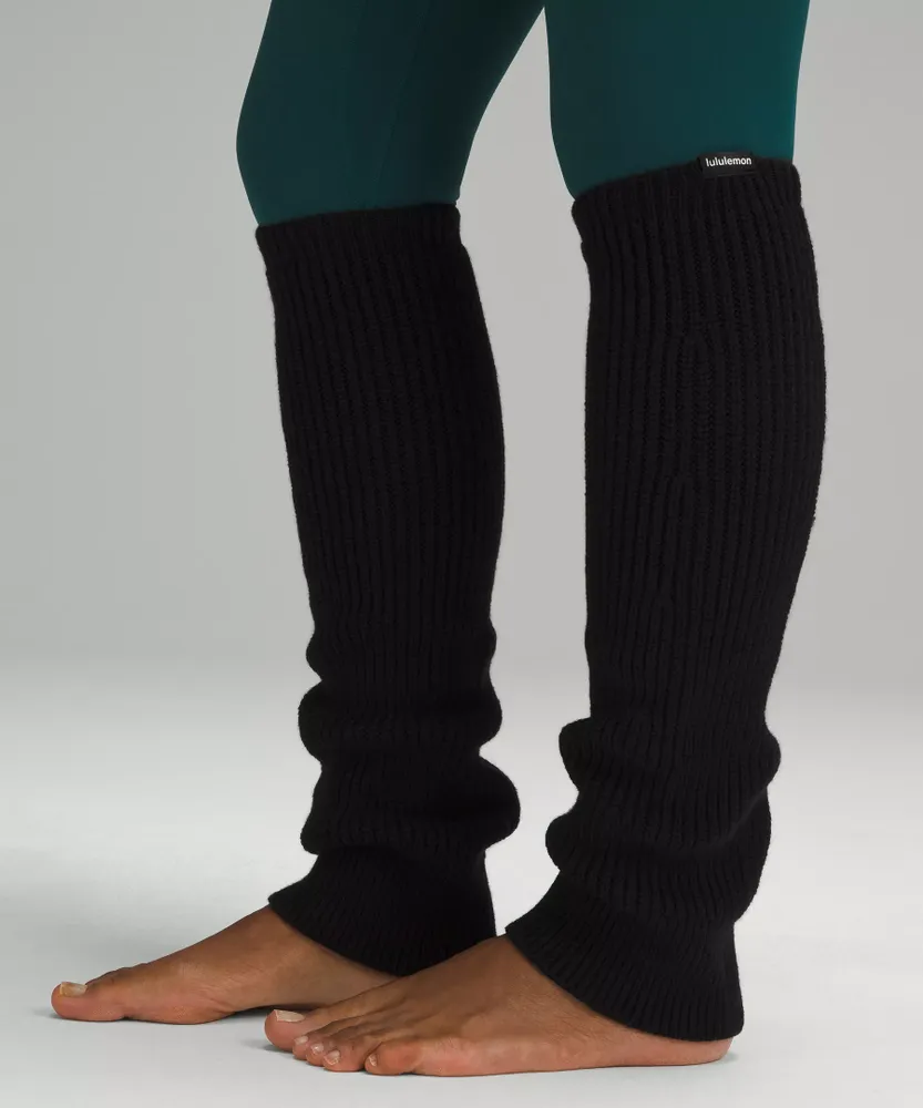 Women's Ribbed Knit Merino Wool-Blend Leg Warmer | Accessories