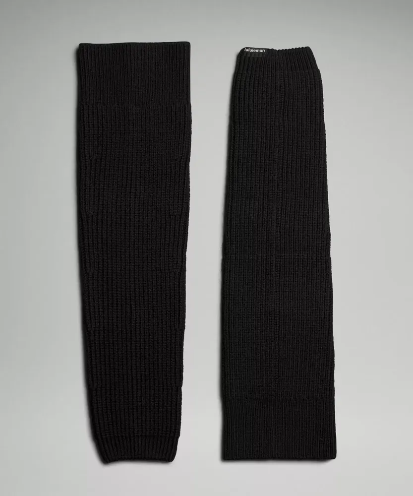 Women's Ribbed Knit Merino Wool-Blend Leg Warmer | Accessories