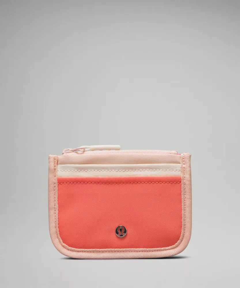 Lululemon athletica Clippable Card Pouch *Manifesto Print, Women's  Bags,Purses,Wallets