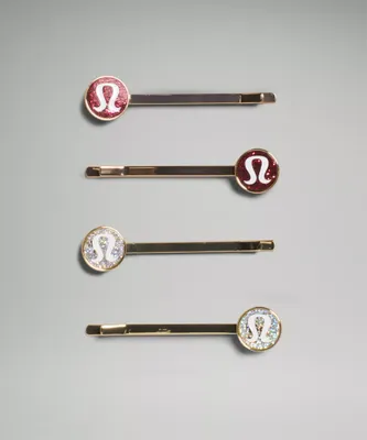 Logo Bobby Pins *4 Pack | Women's Hair Accessories