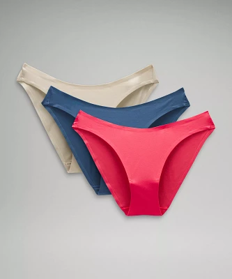 Wundermost Ultra-Soft Nulu Mid-Rise Bikini Underwear *3 Pack | Women's