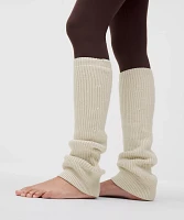 Women's Ribbed Knit Merino Wool-Blend Leg Warmer | Accessories