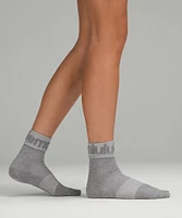 Women's Daily Stride Fold-Over Terry Crew Socks |