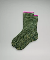 Women's Crew-Length Ragg Socks |