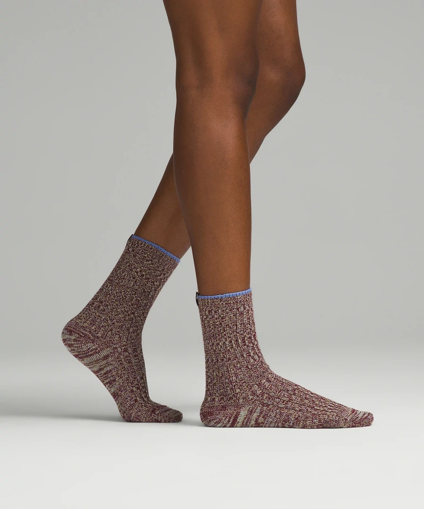 Women's Crew-Length Ragg Socks |