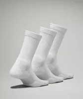 Women's Daily Stride Ribbed Comfort Crew Socks *3 Pack |