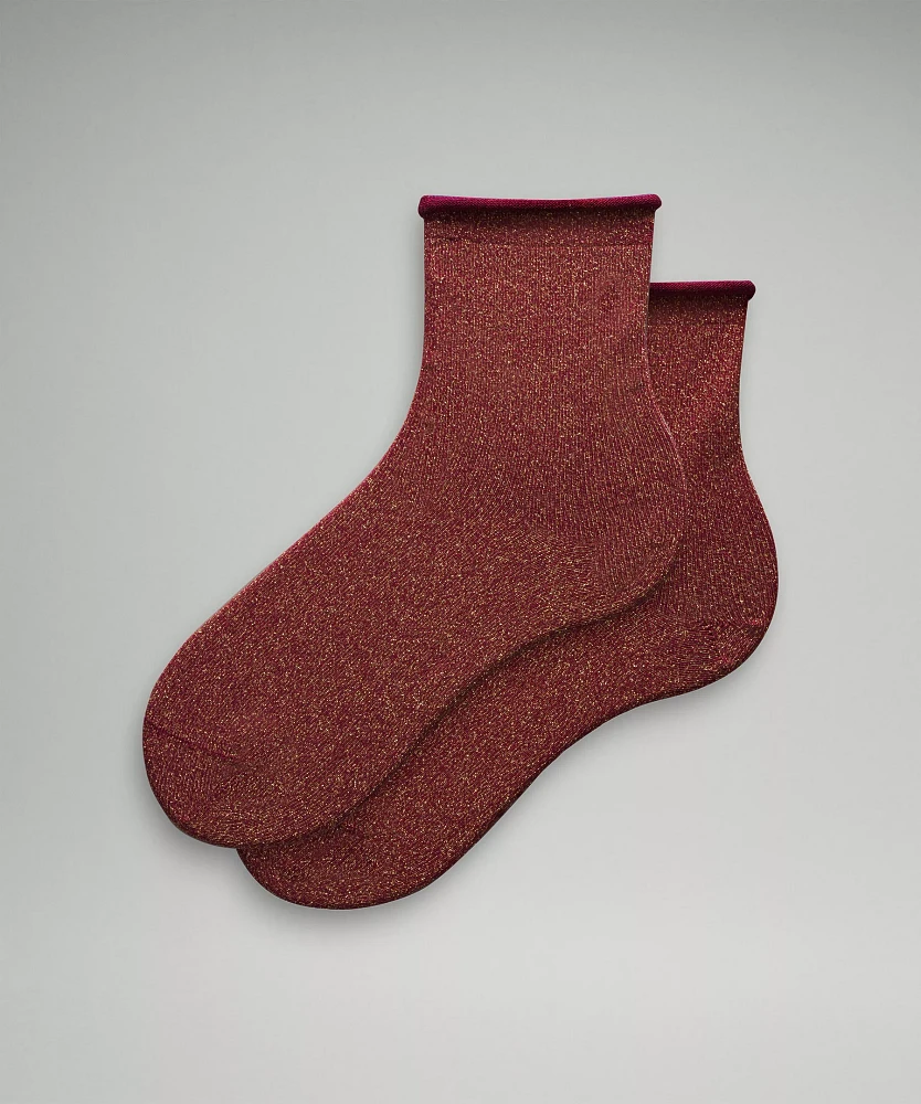 Women's Daily Stride Sparkle Quarter Socks |